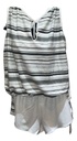 Pijama De Mujer Musculosa + Short Verano Algodon Ferz 828193