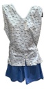 Pijama De Mujer Musculosa Short Verano Algodon Ferz 828324