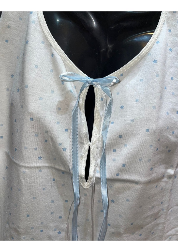 Pijama Musculosa Con Capri Algodon Ferz 828121