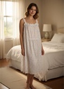 Camison Solero Breteles Verano Algodon Marcela Ferz 827253