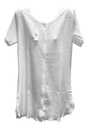 Camison Camisola Manga Corta Con Botones Algodon Ferz 827388
