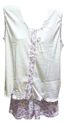FERZ 828331 PIJAMA MUSCULOSA SHORT FLORCITAS