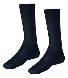[LUP6002NEGU] Media Hombre De Vestir Clasica Streech Poliester Lupo 6002